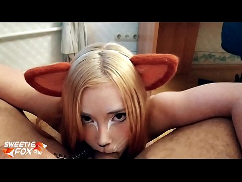 ❤️ Kitsune menelan batang dan air mani di dalam mulutnya Seks pada ms.pornoreino-com.ru ﹏